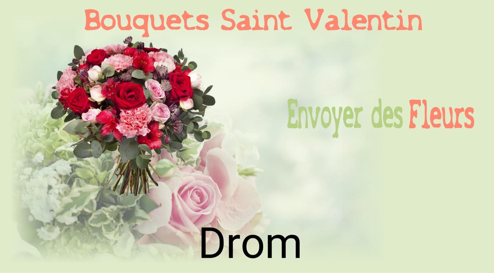 Roses de Saint-Valentin livrées à Drom